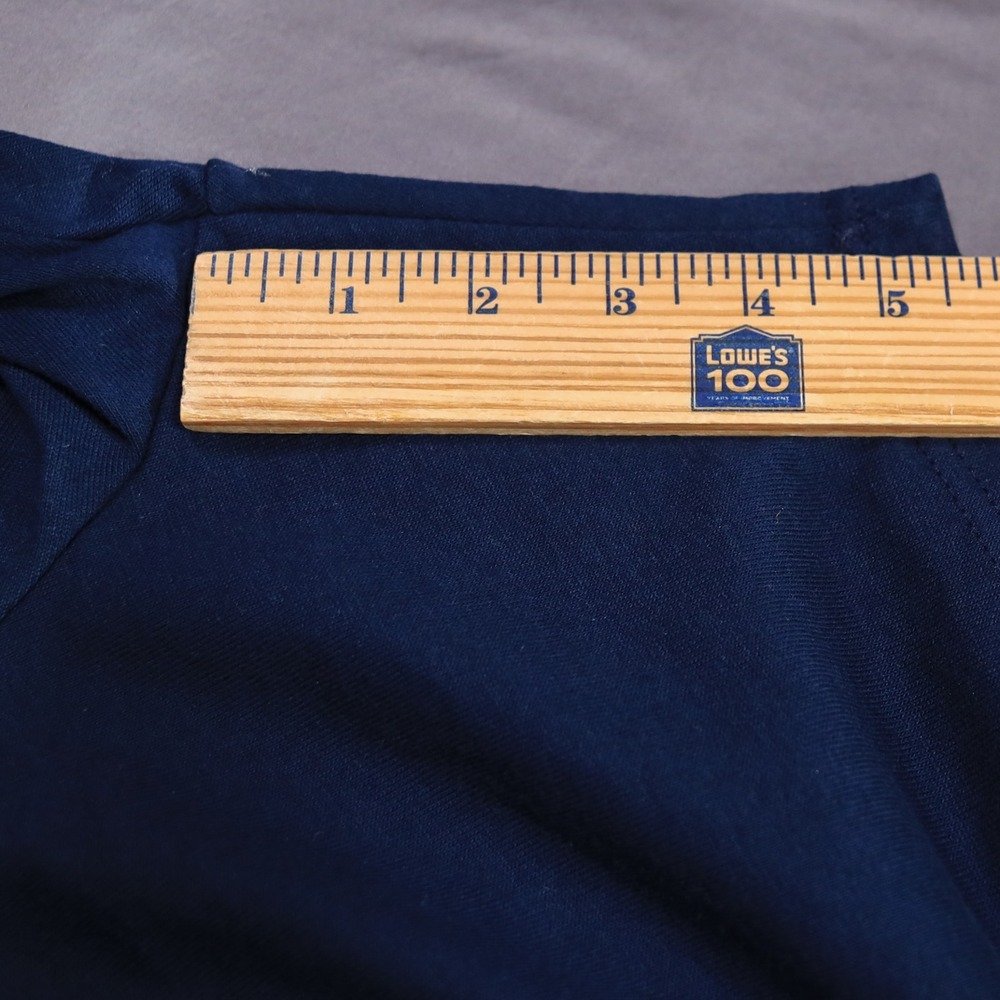 Vintage Soffe Volley Shorts Mens XL Navy Blue 90s Made in USA Gym NWT Deadstock - Picture 11 of 11